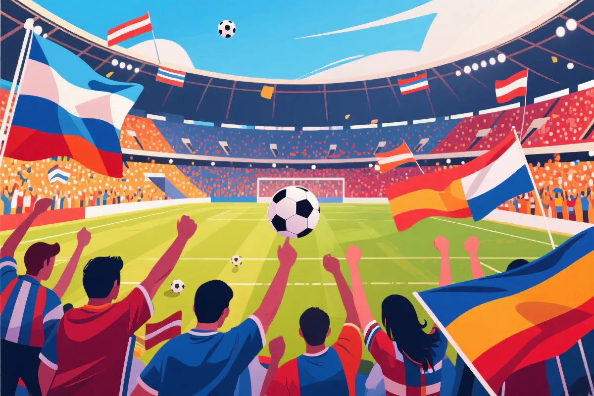 世界杯热烈氛围