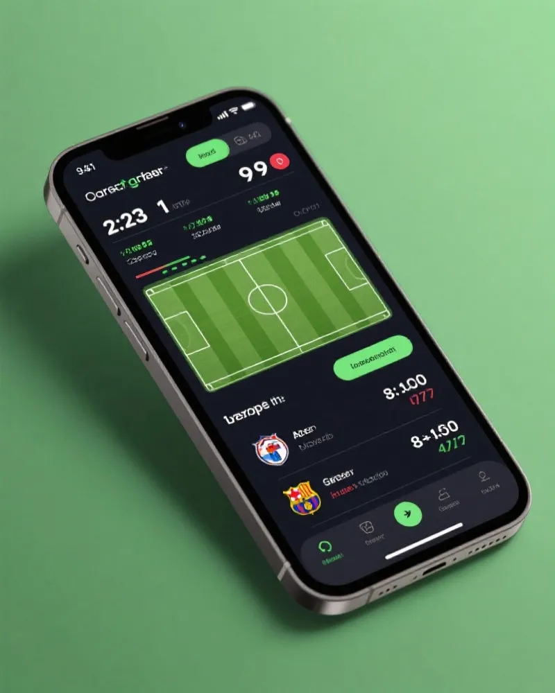 世界杯APP移动端界面展示